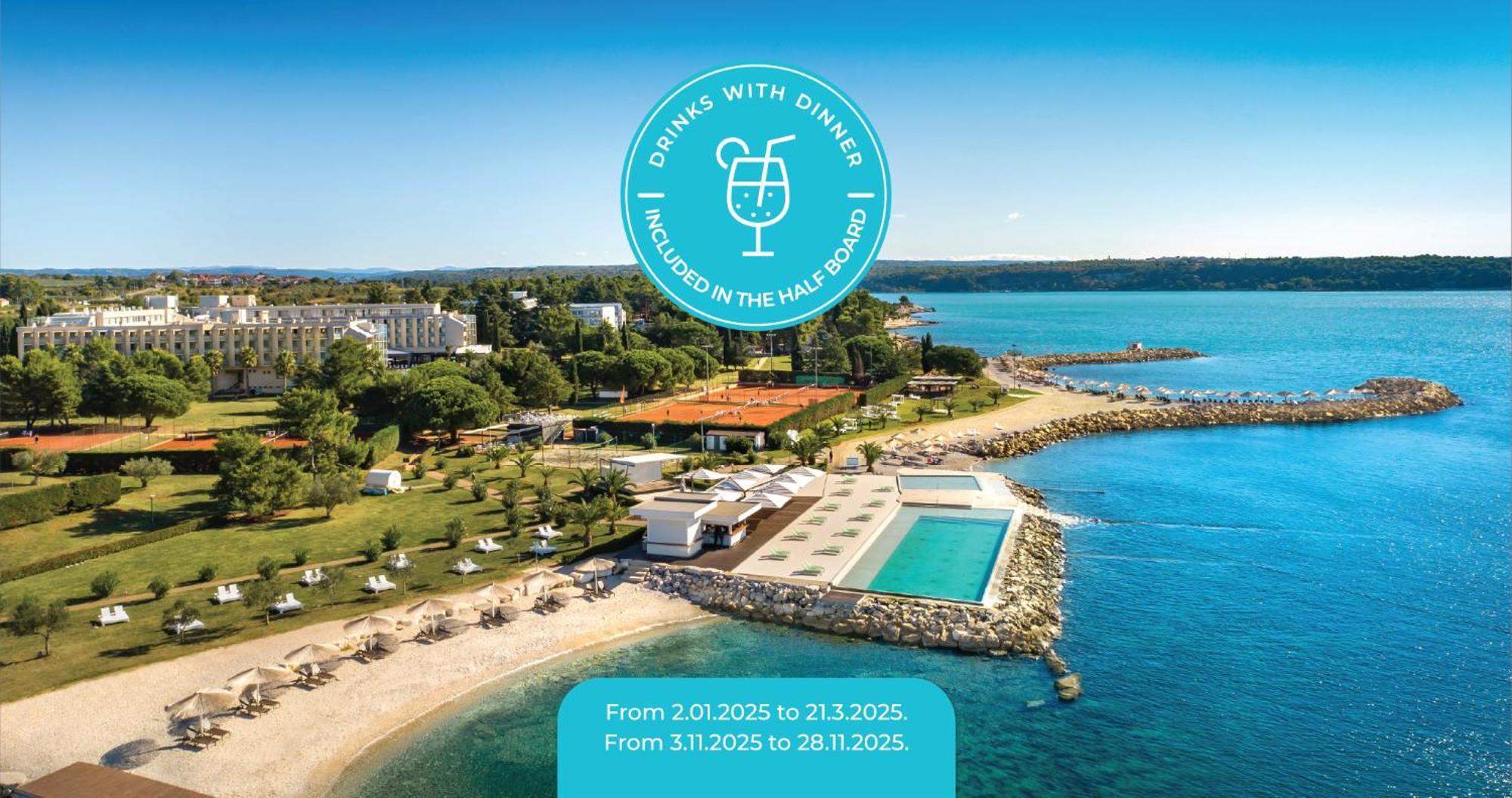 Novigrad Istria Aminess Vival Maestral Hotel מראה חיצוני תמונה